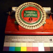 Cover image of Index; Educational Toy Typewriter