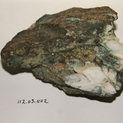 Cover image of Chalcopyrite; Malachite Mineral