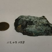 Cover image of Pyrite; Malachite Mineral