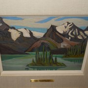 Cover image of Maligne Lake, Jasper, 1935