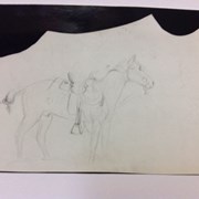 Cover image of Untitled [Saddle Horse]