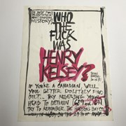 Cover image of Who The Fuck is Henry Kelsey