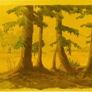 Cover image of Painting of Trees