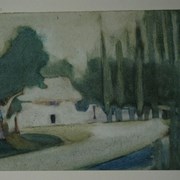 Cover image of Avenue of Trees with Cottage