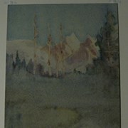 Cover image of Mountain Scene