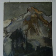 Cover image of Mountain Scene