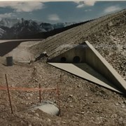 Cover image of New Highway Construction, East of Banff