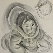 Cover image of Eskimo Child plus head study