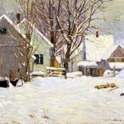 Cover image of Winter Scene in Rockport