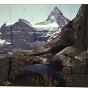 Cover image of Mount Assiniboine from the Nub