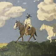 Cover image of Rider Leading Packhorse 