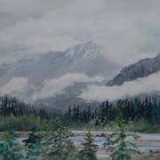 Cover image of Low Clouds and Mountains