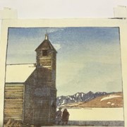 Cover image of Church at Morley, Alberta