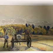 Cover image of Untitled [Red River Cart]
