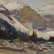 Cover image of Mount Lefroy and Lake Louise