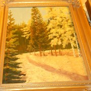 Cover image of Untitled (Trail and Trees )