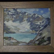 Cover image of Untitled (Study for Lake McArthur)