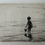 Cover image of Little Girl on Beach