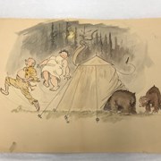 Cover image of Untitled [Bears in Campsite] 
