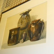 Cover image of Untitled (Still Life of Vases)