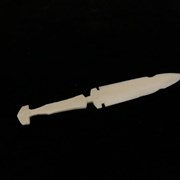 Cover image of Untitled (Ivory knife)
