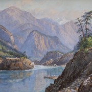 Cover image of The Fraser River at Yale BC