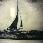 Cover image of Cutter on Choppy Sea 