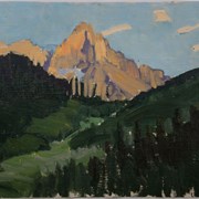 Cover image of Cathedral Mountain from Yoho Valley