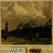 Cover image of Storm Over Bow Peak