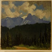 Cover image of Cathedral Mountain from Yoho Valley