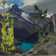 Cover image of Cathedral Mountain, Lake O'Hara from Opabin