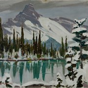 Cover image of Lake O'Hara, Early Snow