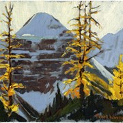 Cover image of Mount Lefroy from Beehive