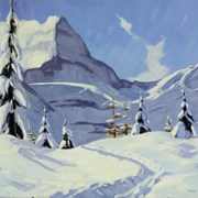 Cover image of Early Snow, Mount Assiniboine