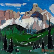 Cover image of Cathedral Mountain, Yoho Valley