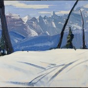 Cover image of Ten Peaks from "The Lookout", Ptarmigan 