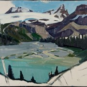 Cover image of Alleuvial Fan, Bow Lake 