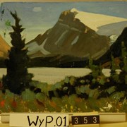 Cover image of Crowfoot Glacier, Bow lake