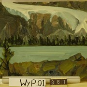 Cover image of Crowfoot Glacier, Bow River 