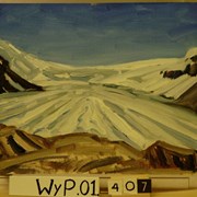 Cover image of Yoho Glacier