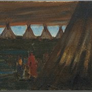 Cover image of Camp at Dusk