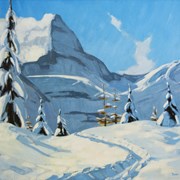 Cover image of Early Snow, Mount Assiniboine