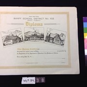 Cover image of Banff School District No. 102 Diploma